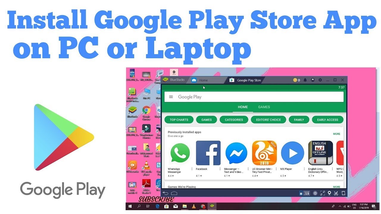 download play store di laptop